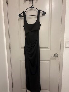 Black Cutout Maxi Dress
